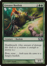 Basilisco Maior / Greater Basilisk - Magic: The Gathering - MoxLand